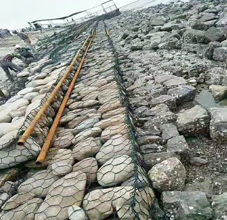 覆塑宾格笼