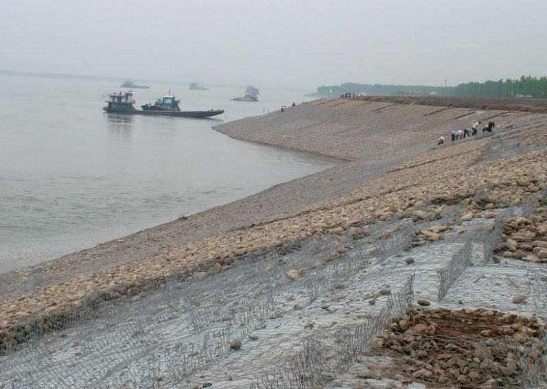 河道护坡格宾石笼网